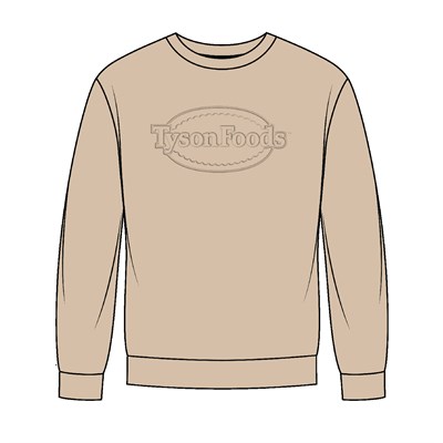 Embossed Crewneck